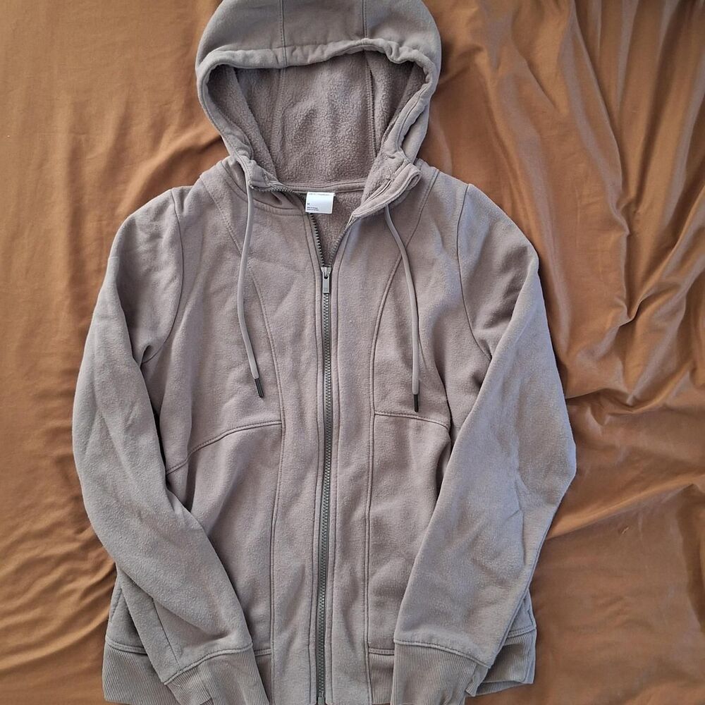 All-in-motion Women's Grey and Brown Hoodie
